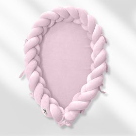 Elegance fonott babafészek - Babakék