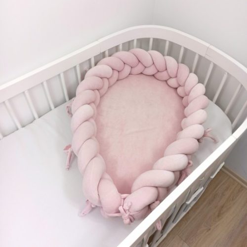 Fonott babafészek - Rózsaszín