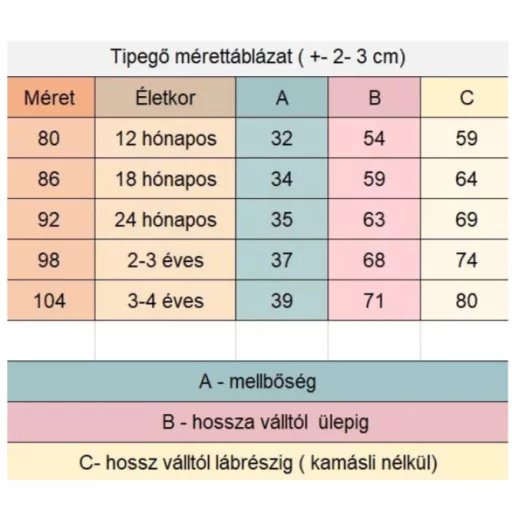 Happy tipegő hálózsák - Békés erdő 98-as bélelt