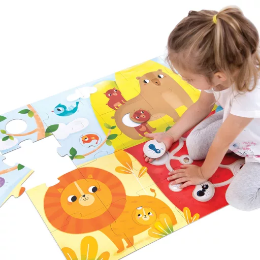 Banana Panda fejlesztőjáték - Super size animals puzzle