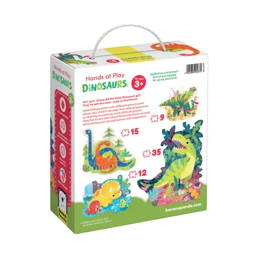 Banana Panda Dinoszaurusz puzzle