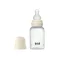 BIBS cumisüveg szett szilikon cumifejjel - Krémfehér (150ml)
