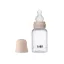BIBS cumisüveg szett szilikon cumifejjel - Púderrózsaszín (150ml)