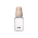 BIBS cumisüveg szett szilikon cumifejjel - Púderrózsaszín (150ml)