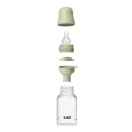 BIBS cumisüveg szett szilikon cumifejjel - Zsálya (150ml)