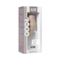   BIBS cumisüveg szett natúr kaucsuk cumifejjel - Púderrózsaszín (150ml)
