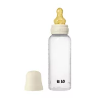   BIBS cumisüveg szett natúr kaucsuk cumifejjel - Krémfehér (270ml)