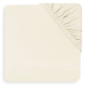 Minimal gumis lepedő - Krémfehér 70x140/75x150cm