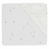 Jollein gumis lepedő 70x140cm - Twinkling - Sea Green