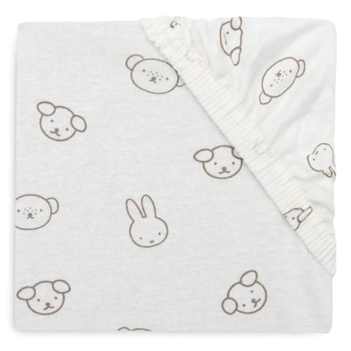 Jollein gumis lepedő 60x120 cm - Miffy and Friends