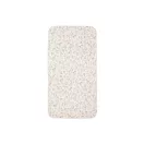 Jollein Bloomy virágmintás gumis lepedő ráhúzva 70x140 cm kiságy matracra