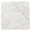 Jollein gumis lepedő 60x120 cm - Elephant Tales