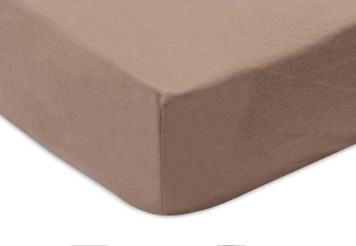 Minimal gumis lepedő kiságyba 70x140cm - Milky Coffee