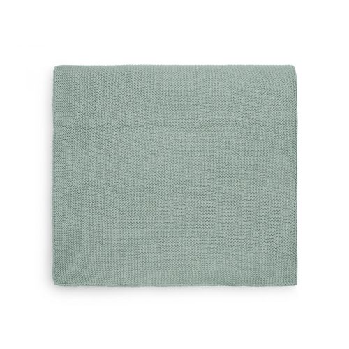 Minimal kötött takaró 75x100 cm - Zöld