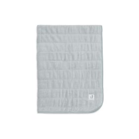 Minimal velvet babatakaró 75x100 cm - Sea Green