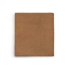 Minimal kötött takaró 100x150 cm - karamell