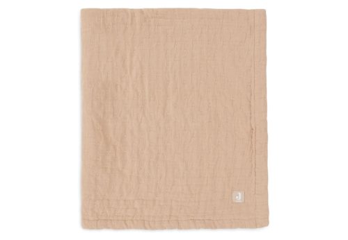 Jollein muszlin babatakaró 75x100 cm - Biscuit