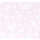 Prémium babaágynemu garnitúra 2 részes huzat 90x120+40x60 cm - Rózsaszín vadon