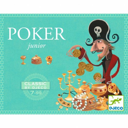 Djeco Társasjáték klasszikus - Póker - Poker Junior