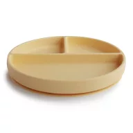 Mushie csúszásmentes lapostányér - nárcisz