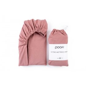 Poofi organikus pamut lepedő - Rose 60x120-as