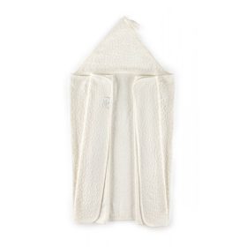   My Memi bambusz kapucnis törölközo - Cream boho dots 70x140cm