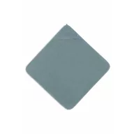 Minimal kapucnis törölköző 75x75 cm - Sea Green