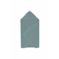 Minimal kapucnis törölköző 75x75 cm - Sea Green