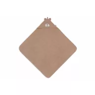 Minimal kapucnis törölköző 75x75 Jungle Jambo maci