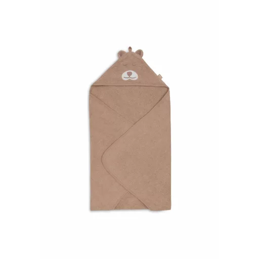 Minimal kapucnis törölköző 75x75 Jungle Jambo maci