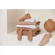 Minimal mintás muszlin GOTS pelenka válogatás - keksz