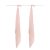 Minimal egyszínű pamut takaró csomag 2db - Pale pink