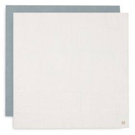 Minimal muszlin takaró 2db-os csomag - Sea Green/Ivory