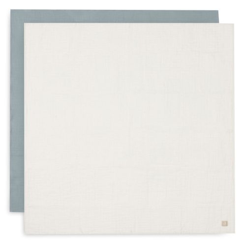Minimal muszlin takaró 2db-os csomag - Sea Green/Ivory