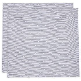 Minimal muszlin takaró 2db-os csomag - Miffy Stripe - Navy