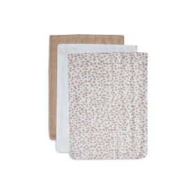   Minimal mintás fürdetőkesztyű válogatás 3 db-os - Pöttyök