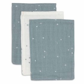   Minimal mintás fürdetőkesztyű válogatás 3 db-os - Twinkling - Sea Green