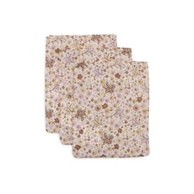   Minimal mintás fürdetőkesztyű válogatás 3 db-os - Flower Fairies