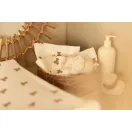 Jollein 3 db-os Mini Teddy Bear mintás muszlin fürdetőkesztyű szett