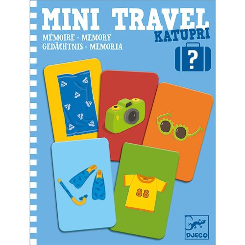 Djeco Mini utazó játék -  Memória - Katupri