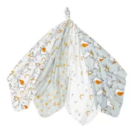   Soft mintás textil pelenka válogatás 4 db-os - Egyszarvúk