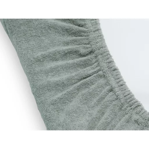 Minimal pelenkázó lap huzat - Zöld frottír