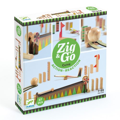 Djeco Építőjáték - Sokasodó 27 db - Zig & Go