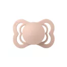 Bibs supreme szilikon cumi 1-es méret - Púderrózsaszín