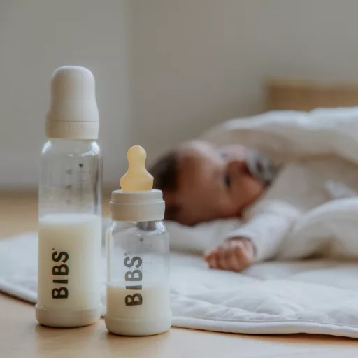 BIBS cumifej cumisüveghez (2 db/csomag) - közepes áramlású