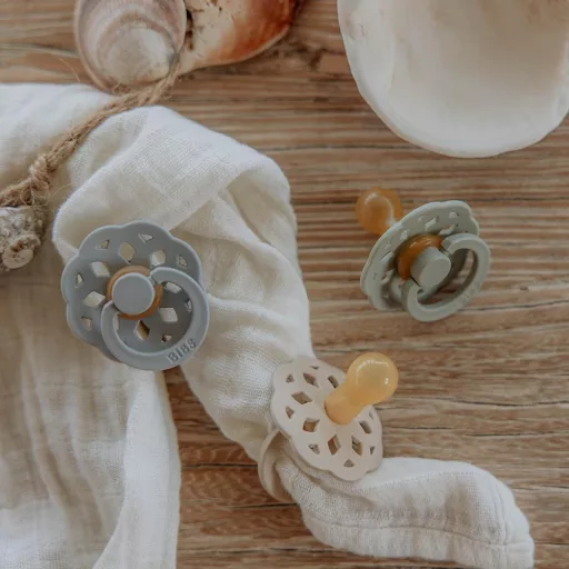 Bibs Boheme cumiszett 1-es méret - Krémfehér/zsálya