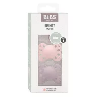   BIBS Infinity 2-es szett Cseresznyevirág és Hamvas lila 0-6 hó