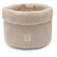 Jollein Fluffy Sand homokszínű puha pelenkatároló kosár