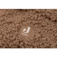 Jollein Curlé sötét mogyoróbarna pelenkatároló kosár bouclé anyagból