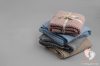 My Memi merinói gyapjú kötött takaró - Kék
